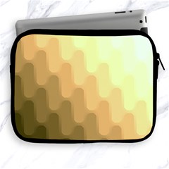 Wonderful Gradient Shades 6 Apple Ipad 2/3/4 Zipper Cases by PatternFactory