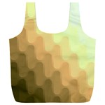 Wonderful Gradient Shades 6 Full Print Recycle Bag (XXXL) Back