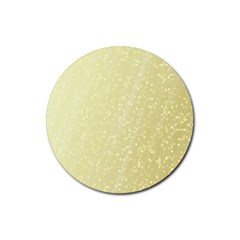 Jubilee Soft Golden Rubber Round Coaster (4 Pack)  by PatternFactory