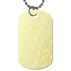 Jubilee Soft Golden Dog Tag (one Side) by PatternFactory