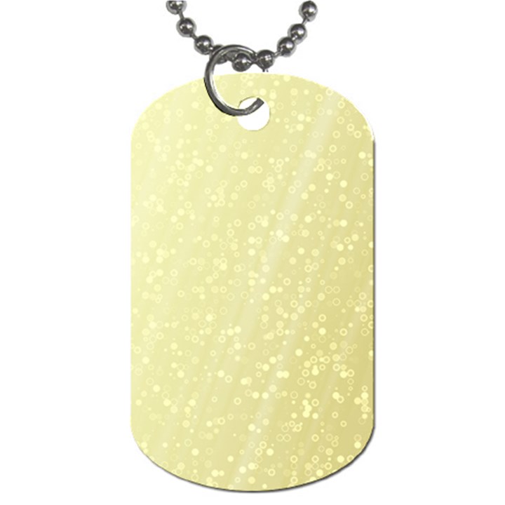 Jubilee Soft Golden Dog Tag (One Side)