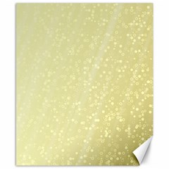 Jubilee Soft Golden Canvas 8  X 10  by PatternFactory