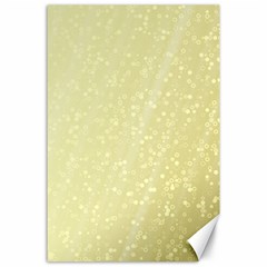 Jubilee Soft Golden Canvas 24  X 36  by PatternFactory