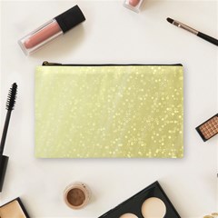 Jubilee Soft Golden Cosmetic Bag (medium) by PatternFactory