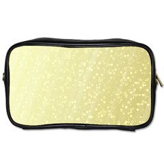 Jubilee Soft Golden Toiletries Bag (one Side) by PatternFactory