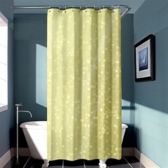 Jubilee Soft Golden Shower Curtain 36  X 72  (stall)  by PatternFactory