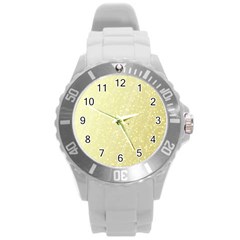 Jubilee Soft Golden Round Plastic Sport Watch (l) by PatternFactory