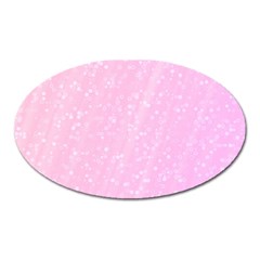 Jubilee Pink Oval Magnet by PatternFactory