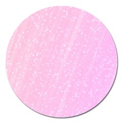 Jubilee Pink Magnet 5  (round) by PatternFactory