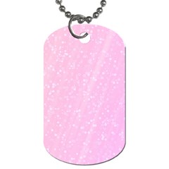 Jubilee Pink Dog Tag (two Sides) by PatternFactory