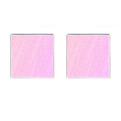 Jubilee Pink Cufflinks (square) by PatternFactory