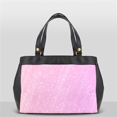 Jubilee Pink Oversize Office Handbag (2 Sides) by PatternFactory