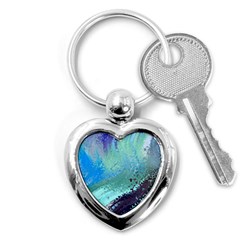 Fraction Space 2 Key Chain (heart) by PatternFactory