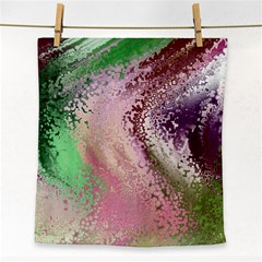 Fraction Space 1 Face Towel by PatternFactory