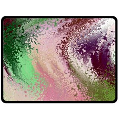 Fraction Space 1 Fleece Blanket (large)  by PatternFactory