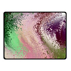 Fraction Space 1 Fleece Blanket (small) by PatternFactory