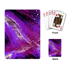 Fraction Space 4 Playing Cards Single Design (rectangle) by PatternFactory