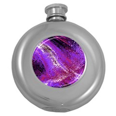 Fraction Space 4 Round Hip Flask (5 Oz) by PatternFactory