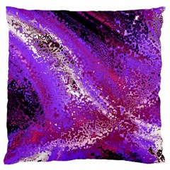 Fraction Space 4 Large Cushion Case (one Side) by PatternFactory