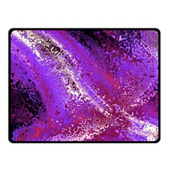 Fraction Space 4 Double Sided Fleece Blanket (small)  by PatternFactory