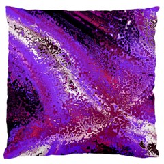 Fraction Space 4 Standard Flano Cushion Case (one Side) by PatternFactory