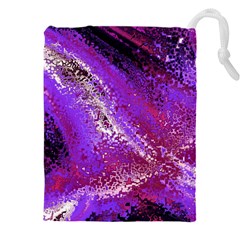 Fraction Space 4 Drawstring Pouch (4xl) by PatternFactory