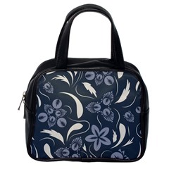 Folk Flowers Pattern  Classic Handbag (one Side) by Eskimos