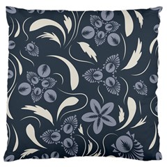 Folk Flowers Pattern  Standard Flano Cushion Case (two Sides) by Eskimos