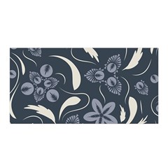 Folk Flowers Pattern  Satin Wrap by Eskimos