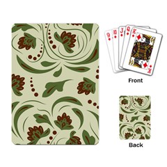 Folk Flowers Pattern  Playing Cards Single Design (rectangle) by Eskimos