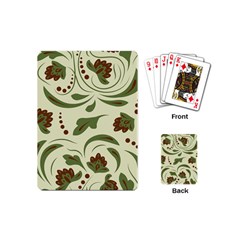 Folk Flowers Pattern  Playing Cards Single Design (mini) by Eskimos