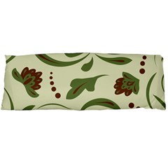 Folk Flowers Pattern  Body Pillow Case (dakimakura) by Eskimos