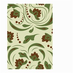 Folk Flowers Pattern  Small Garden Flag (two Sides) by Eskimos