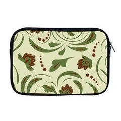 Folk Flowers Pattern  Apple Macbook Pro 17  Zipper Case by Eskimos