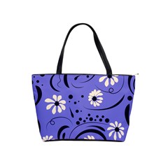 Folk Flowers Pattern  Classic Shoulder Handbag by Eskimos