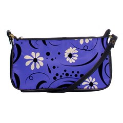 Folk Flowers Pattern  Shoulder Clutch Bag