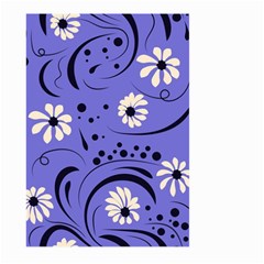 Folk Flowers Pattern  Large Garden Flag (two Sides) by Eskimos