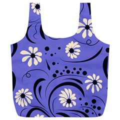 Folk Flowers Pattern  Full Print Recycle Bag (xl) by Eskimos