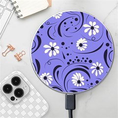 Folk Flowers Pattern  Wireless Charger