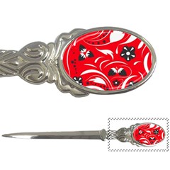 Folk Flowers Pattern  Letter Opener by Eskimos