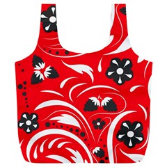 Folk Flowers Pattern  Full Print Recycle Bag (xl) by Eskimos