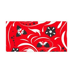 Folk Flowers Pattern  Yoga Headband by Eskimos