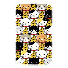 Cat-seamless-pattern-lucky-cat-japan-maneki-neko-vector-kitten-calico-pet-scarf-isolated-repeat-back Memory Card Reader (rectangular)