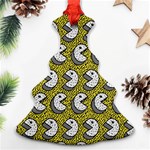 Memphis-seamless4-[converted5]redbubble8192 Christmas Tree Ornament (Two Sides) Front