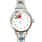 Untitled Design (5) Photo 1607517624237 Round Italian Charm Watch Front