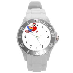 Untitled Design (5) Photo 1607517624237 Round Plastic Sport Watch (l) by Basab896