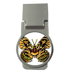 Bigcat Butterfly Money Clips (round)  by IIPhotographyAndDesigns