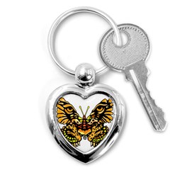 Bigcat Butterfly Key Chain (heart) by IIPhotographyAndDesigns