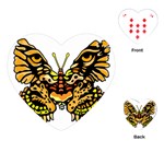 Bigcat Butterfly Playing Cards Single Design (Heart) Front