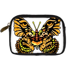 Bigcat Butterfly Digital Camera Leather Case by IIPhotographyAndDesigns